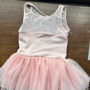 Mirella Light Pink Tutu Ballet Leotard